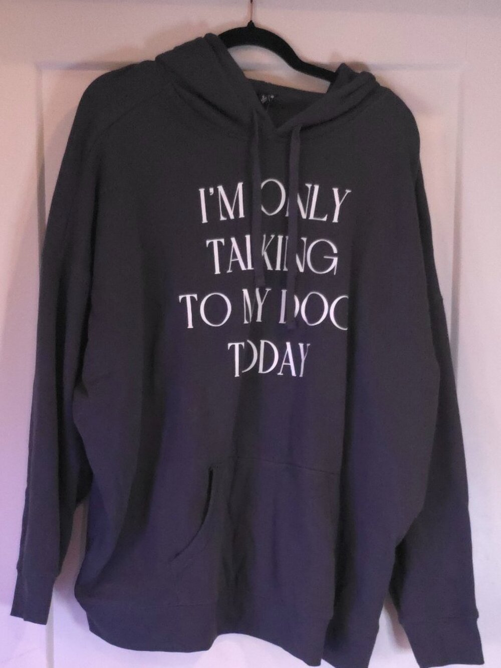 Grey Cozy Fleece Hoodie